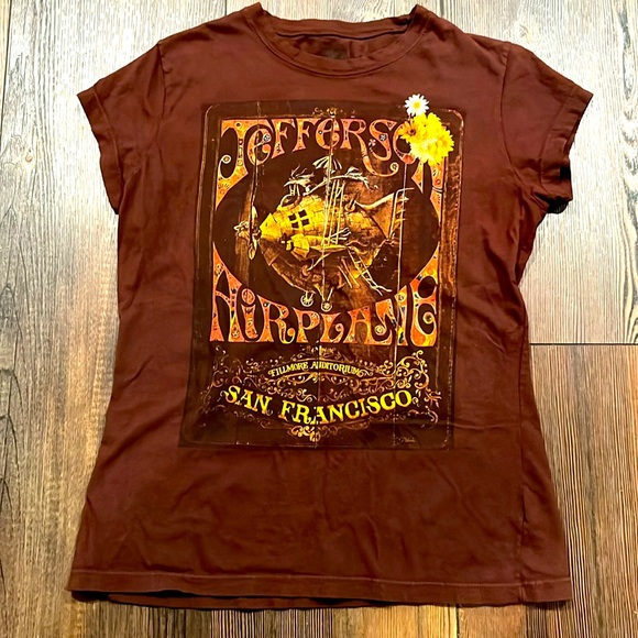 Jefferson Airplane Fillmore Auditorium Large T-Shirt - Picture 1 of 5